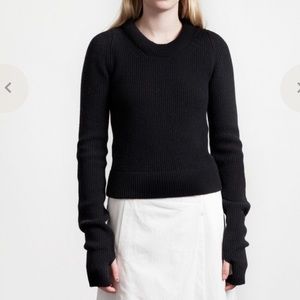 Lemaire Women sweater in Navy